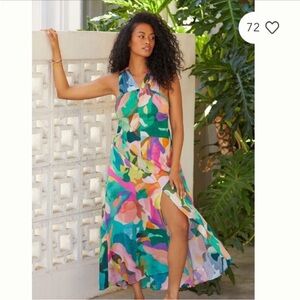 Anthropologie Colorful dress